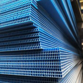 Printing available factory sale PP corrugated plastic sheet for packaging whosale pp hollow sheet