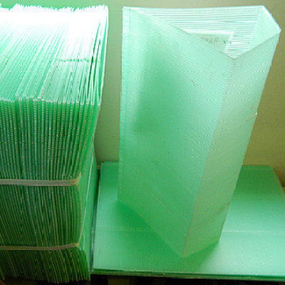 plant corrugated plastic protection guards