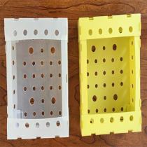 Waterproof foldable fruit and vegetable polypropylene corflute danpla PP corrugated plastic box
