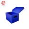 heavy duty spares parts packing boxes China manufacturer pp plastic storage bins for metal parts