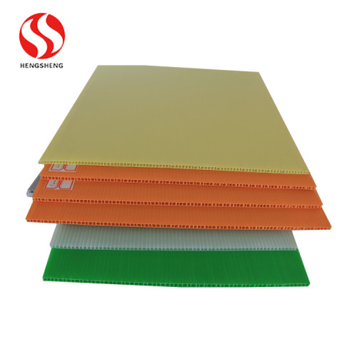 1x2M 2MM 3MM 4MM 5MM 6MM Outdoor construction protection pp correx board
