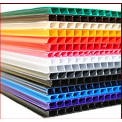 Custom Corrugated print 4MM plastic signs christmas signboards