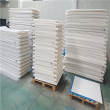 white color pp corrugated sheet