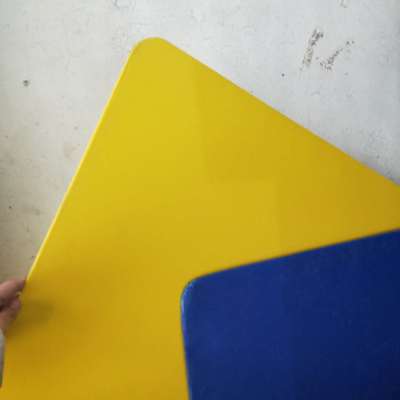 Round corner corflute plastic hollow layer pads