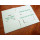 PP corflute warning sign suit advertising sign with metal stake