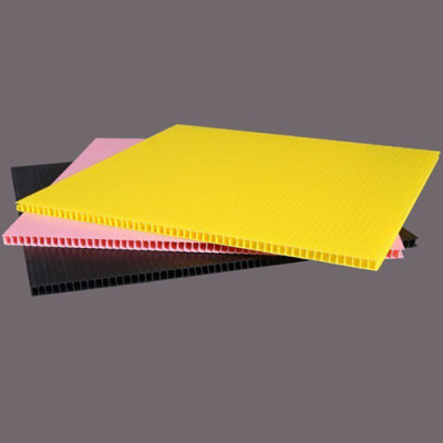 Antiflaming PP plastic coroplast sheet Anti static pp corrrugated plastic board