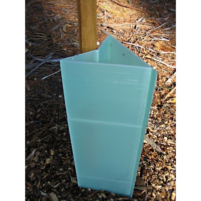 Corflute tree guards/ young tree shelter with UV resistance