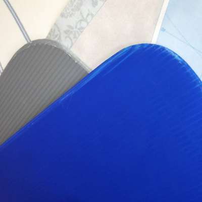Round Corner Separator correx divider China Corrugated Plastic Sheet bottle Layer Pad manufacturer