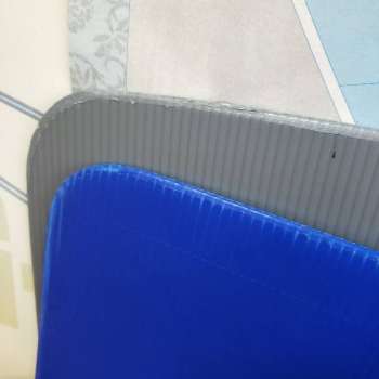 Corrugated PP Sheets Big Plastic Corflute Sheet Fluted Board PP Layer Pad Corex For Wholesales