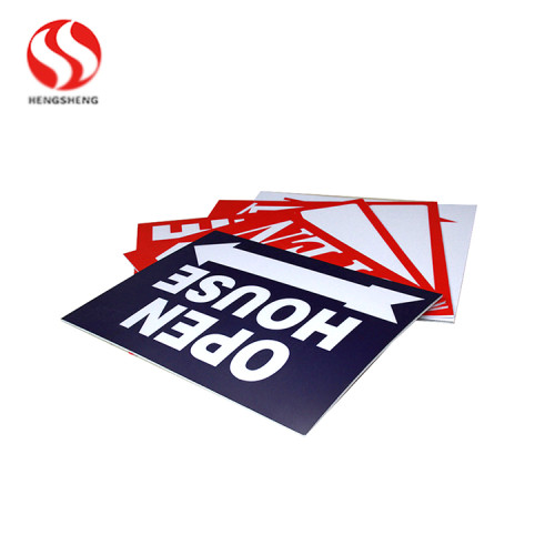 Crazy cheap yard sign custom roadside signs ready for ship