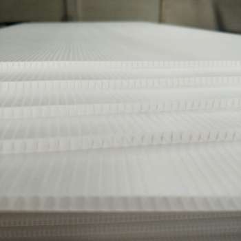 Custom shape & size PP corrugated sheet
