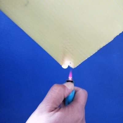 Flame retardant coroplast sheet / antiflaming corflute sheet fire resistance coroplast board