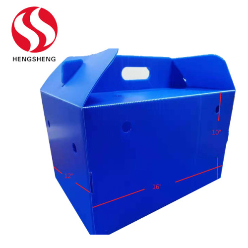 reusable packing material PP corrugated board for foldable packing box