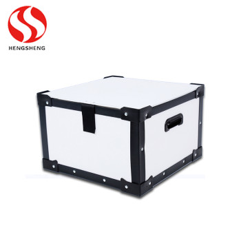 Collapsible Corrugated Plastic Shipping Boxes (BLUE)