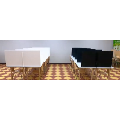 Dining Hall Table partition Antivirus isolation board