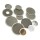 Melt-blown cloth strips disc filter 3 layers 5 layers aluminum clad stainless steel filter