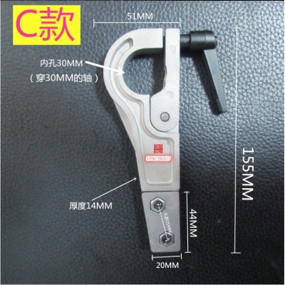 Slitting knife holder three-hole blade fixed knife holder art knife holder meltblown non-woven cloth fixed lock