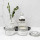 Wholesale luxury round container metal tin candle jar with lid