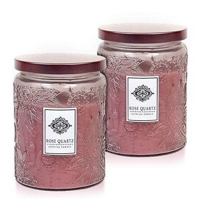 Selling color carved decorative glass candle jar with metal lid with Tealight candle wholesale