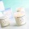 Customized different frosted glass jar scented soy wax candle