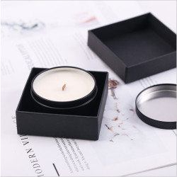 Customized wholesale luxury tin candles handmade natural fragrance soy candles