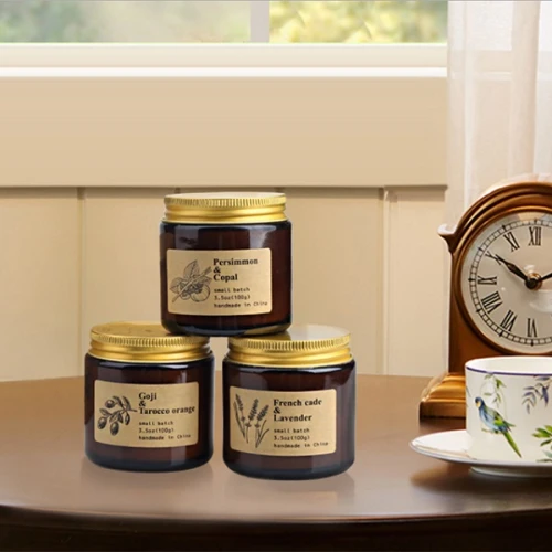 Wholesale retro Aroma Candle Luxury Soy Wax Scented Candle Factory organic candles