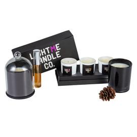 Wholesale three scented candle in one gift box