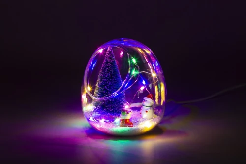 New LED Christmas Tree House Light Home Decoration Room Night Light