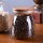 OEM / ODM Customized Hand Blown Borosilicate Glass Food Jars With Bamboo Lid 700ml 1100ml