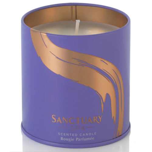 Hot European candle gift sets Custom spa travel metal jar scented candle tins with metal lids