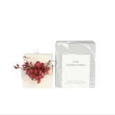 Natural scented candles luxury valentine's day gifts wholesale custom column pillar candle