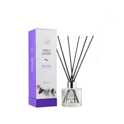 Home decorative fragrance reed diffuser with colorful box