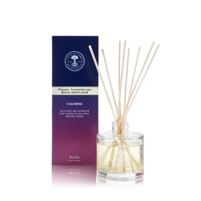 Luxury decorative fragrance reed diffuser with black gift box