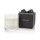 China Factory Lovely White Three Wick Scented Soy Candle with Black Box