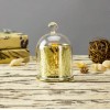 Unique Design Gift Different Size Luxury Scented Soy Golden Domed Candle