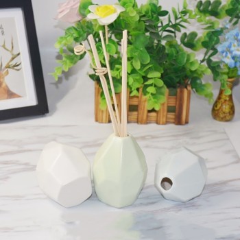 Home Decorative Ceramic Aroma Reed Diffuser with Rattan Sticks