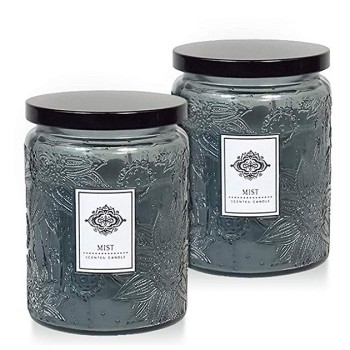 Selling color carved decorative glass candle jar with metal lid with Tealight candle wholesale