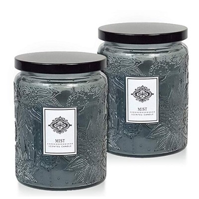 Selling color carved decorative glass candle jar with metal lid with Tealight candle wholesale