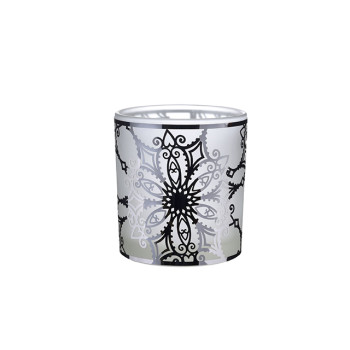 Hot selling modern luxury empty mini custom plated glass bottle holder