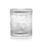 Selling carved decorative transprant candle jar with lid with Tealight candle wholesale