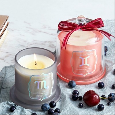 Lovely craft scented soy candle in domed jar with lid Luxury candle