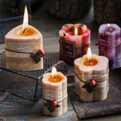 Hot sale natural soy wax scented pillar candle wedding and birthday candle