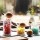 500ml Food Jar Clear Heat Resistant Borosilicate Glass Candy Jar With Cork Ball Lid