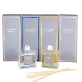 High quality square glass bottle reed rod diffuser supplier