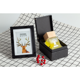 Wholesale square fragrance perfume reed diffuser glass bottle with rattan sticks