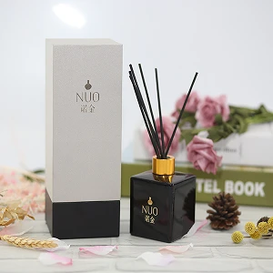 Luxury Green Tea Aroma Oil Diffuser with Rattan Sticks