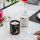 Wholesale Nordic popular home decoration luxury gold grain marble ceramic candle jar with lids