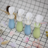 High quality home decoration ceramic reed diffuser bottle with ceramic flower