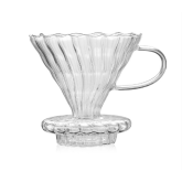 High Borosilicate Glass Coffee Dripper V60 Glass Dripper