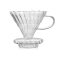 High Borosilicate Glass Coffee Dripper V60 Glass Dripper